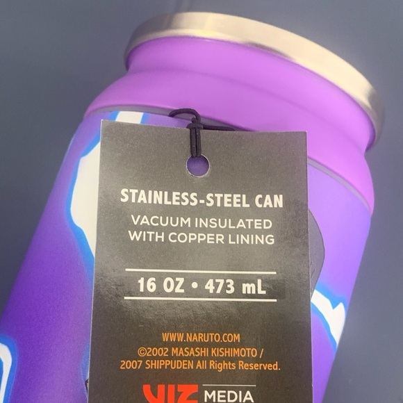 Naruto Anime 16 oz Tumbler Stainless Steel Can Igloo Limited Edition New - Picture 7 of 8